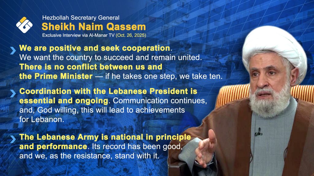 Hezbollah Sheikh Naim Qassem Hezbollah